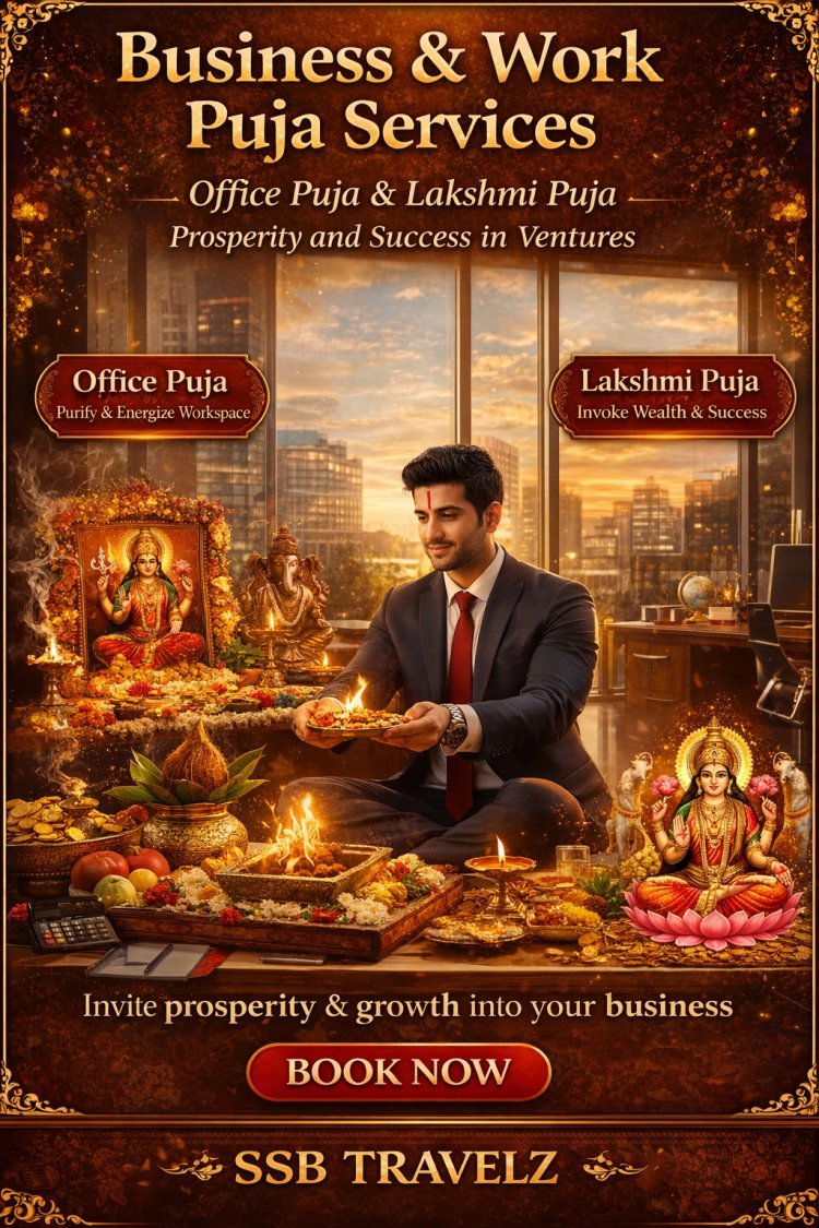 Business & Work Puja Services by SSB Travels